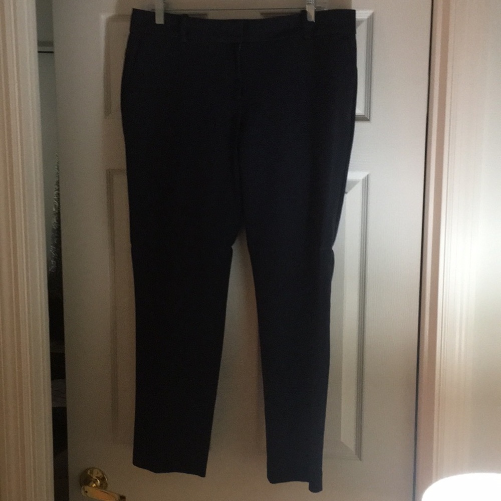 Barely worn Ann Taylor navy size 10 ankle pants